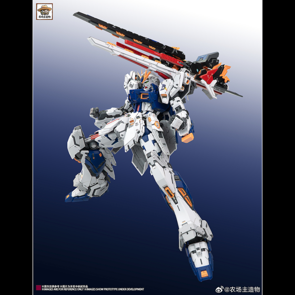 Farmer Creation 1/100 RX-93 Nu Gundam Model Kit / 农场主造物1/100