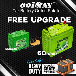 AMARON FLO NS60 | 55B24R/RS | 60B24R 60B24RS (MF) - Car Battery - Saga ...