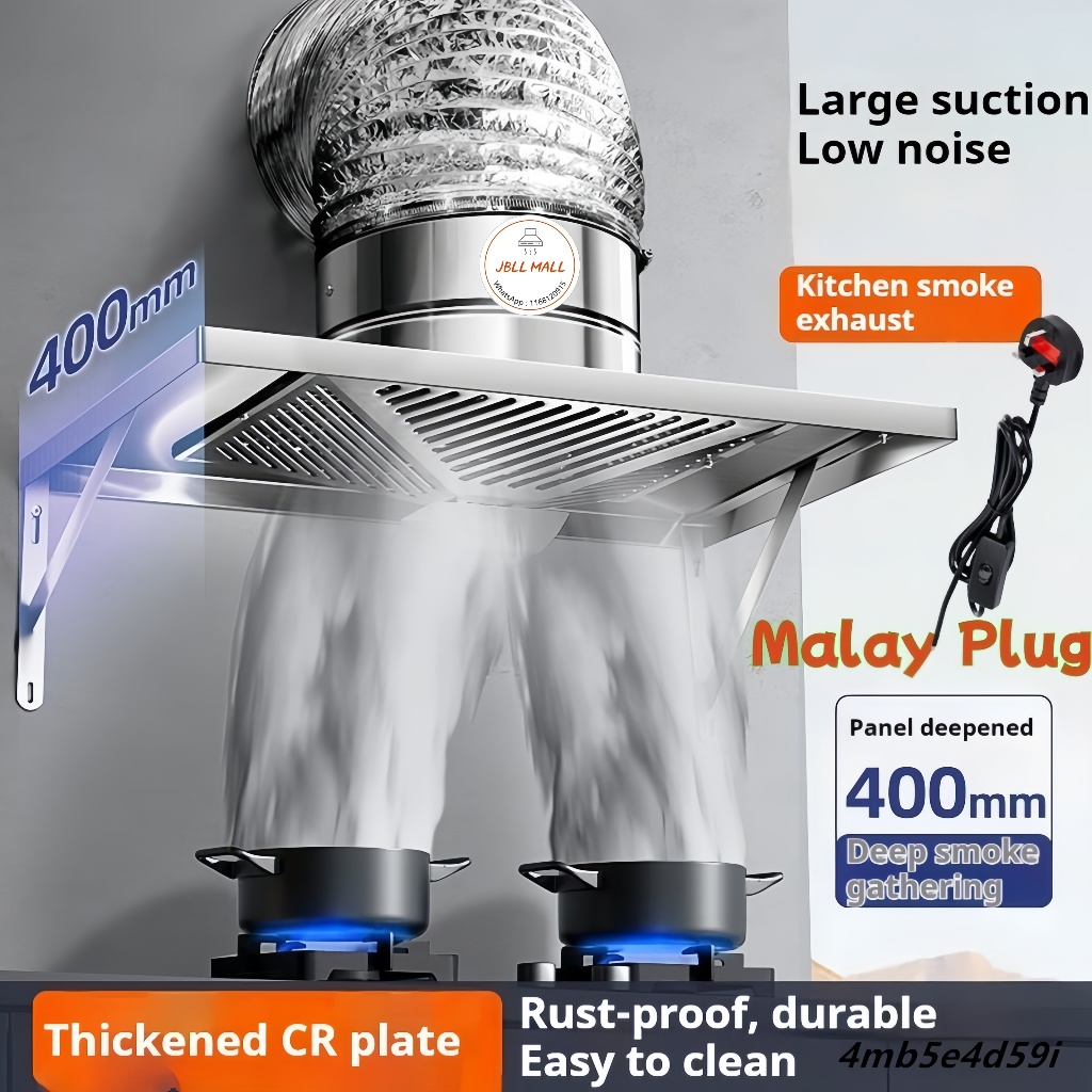CR Wall mounted kitchen range hood Smoke collecting kitchen exhaust fan ...