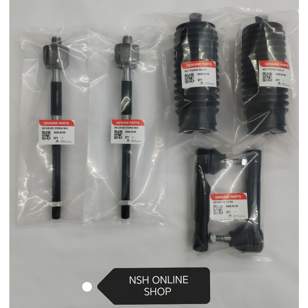 Tie Rod End+Rack End+Steering Boot Cover (OEM) for Perodua Bezza 1.0 ...
