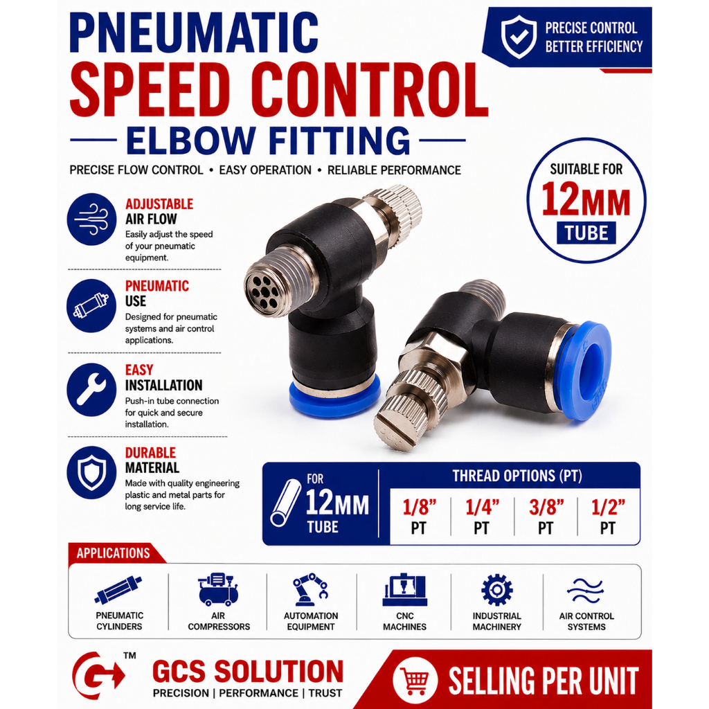 [Pneumatic] One touch Speed Controller Fitting Size Tube 12MM - KOREA ...
