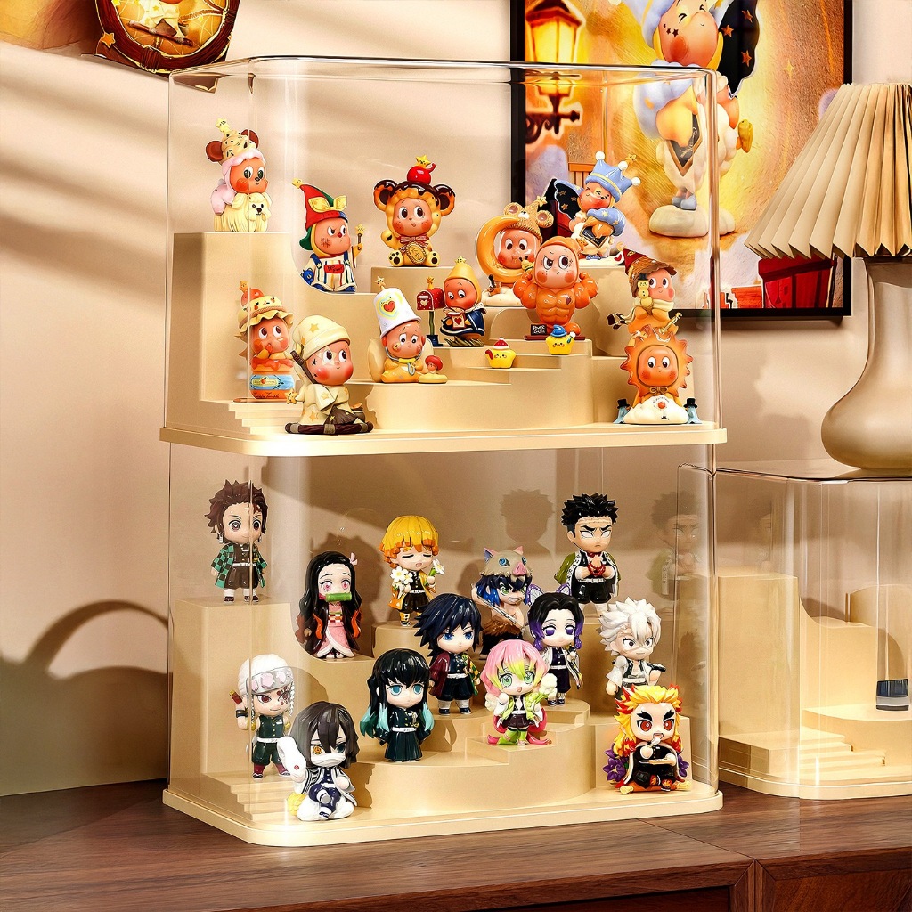 【Local Seller】Acrylic Display Box Rack Transparent Large Capacity ...