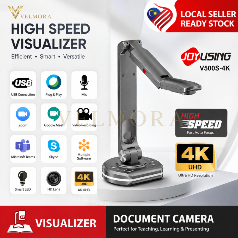 Joyusing V500/V500S 4K Document Camera Visualizer Object Scanner USB ...