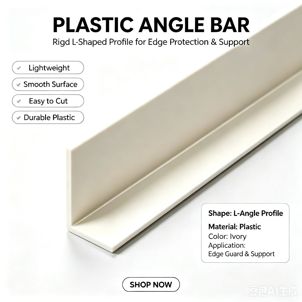 PLASTIC PVC ANGLE BAR 50MM X 50MM & 100MM X 50MM | Shopee Malaysia