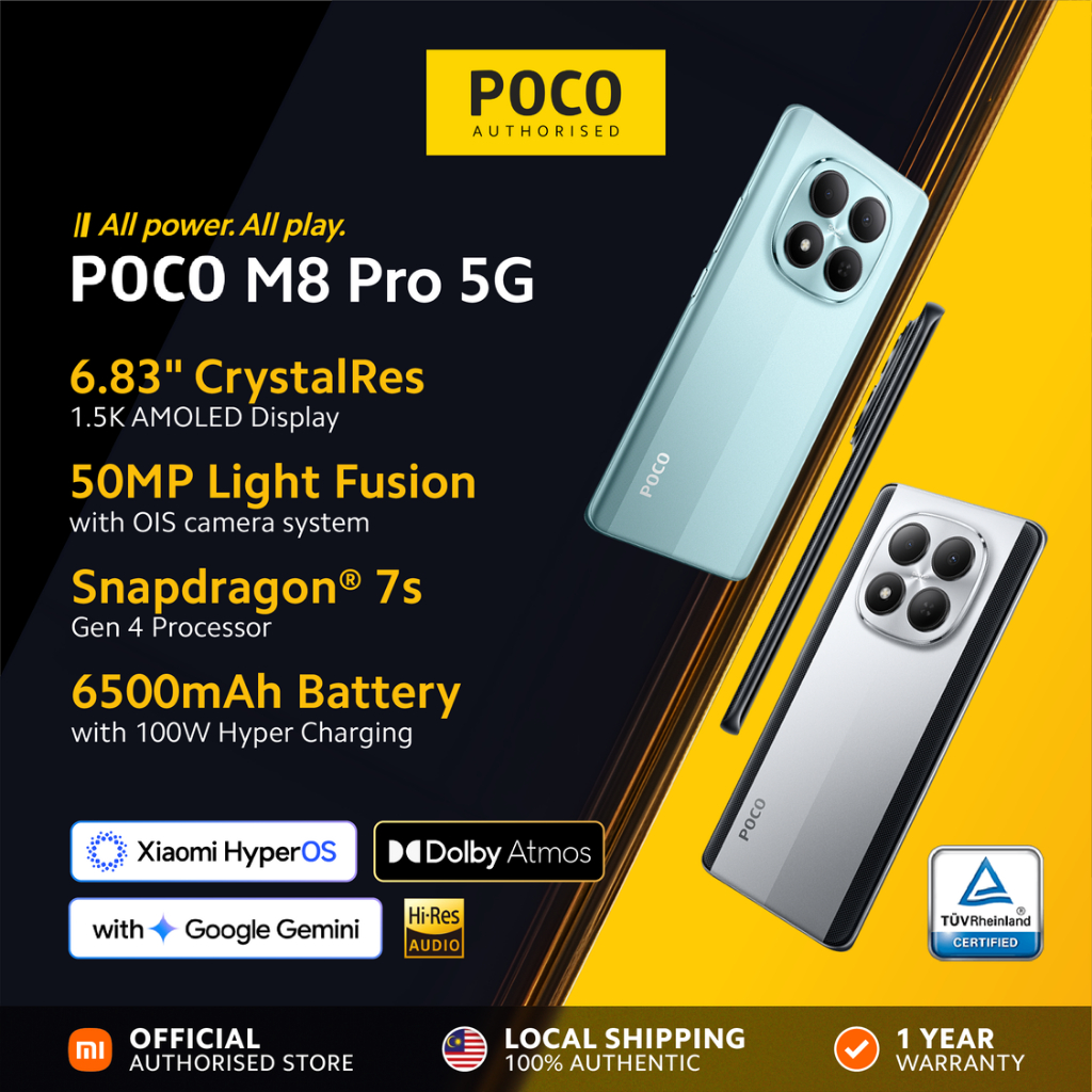 Buy poco m8 pro 5g Online With Best Price, Oct 2026 | Shopee Malaysia
