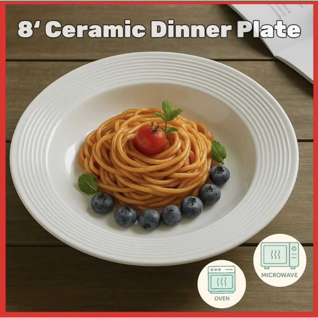 Set Pinggan Mangkuk/Plate Set/Pinggan Aesthetic/Set Pinggan/Pasta Plate ...