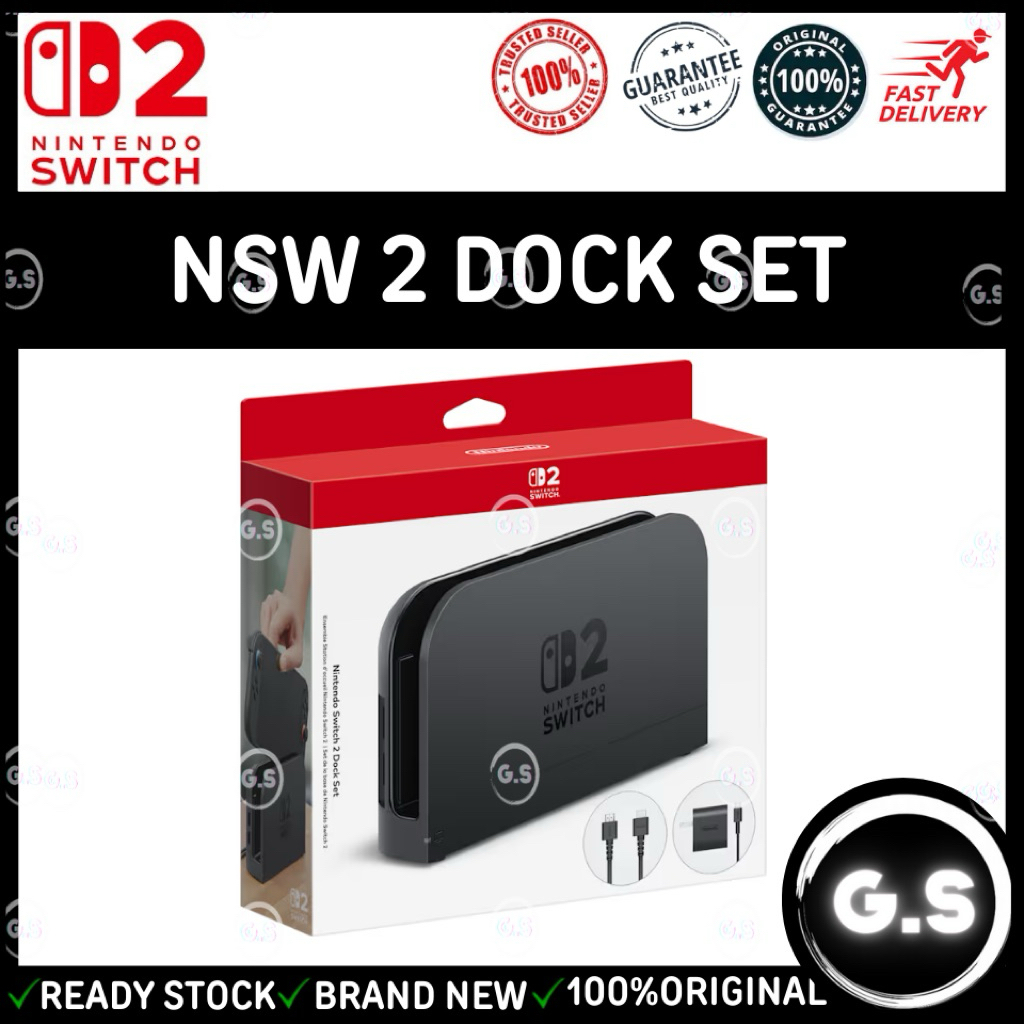 Nintendo Switch 2 Dock Set(original) | Shopee Malaysia