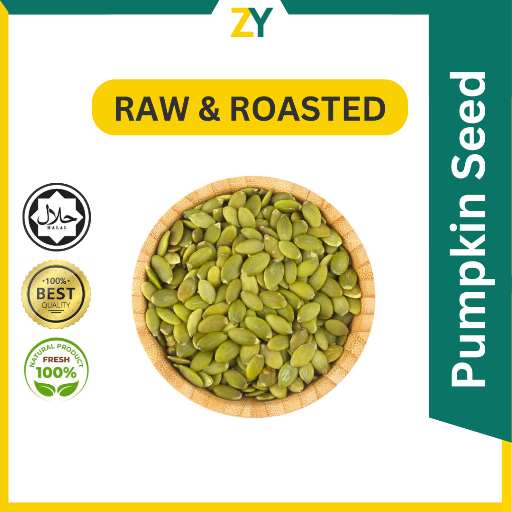 Pumpkin Seeds Raw Roasted Salted Unsalted Kernel Biji Labu 南瓜籽 பூசணி ...