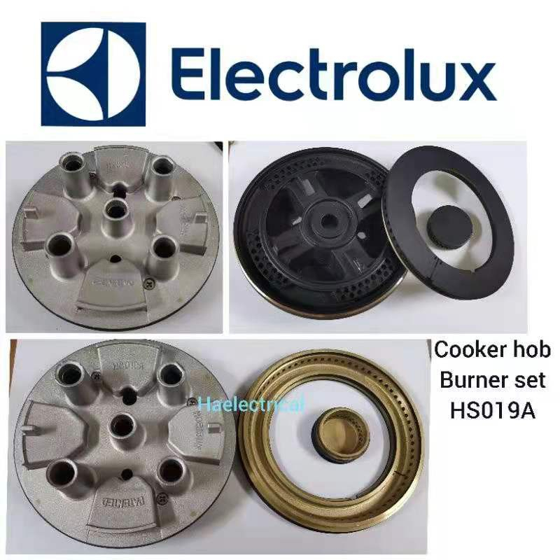 Electrolux HS019A Cooker Hob Burner Ring Set EGT9427, EGT9437CK ...