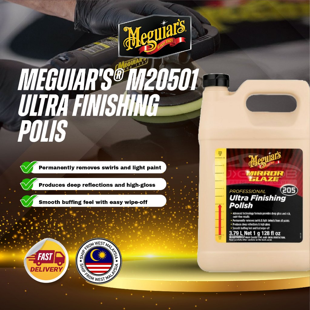 Meguiar's® M20501 Ultra Finishing Polish 1 Gallon [KLEENSON] | Shopee ...