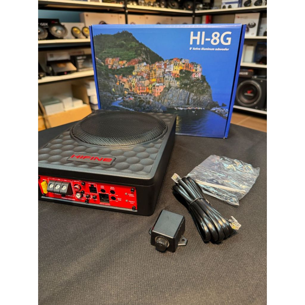 HIFINE HI-8G 8'' ACTIVE ALUMINUM SUBWOOFER | Shopee Malaysia