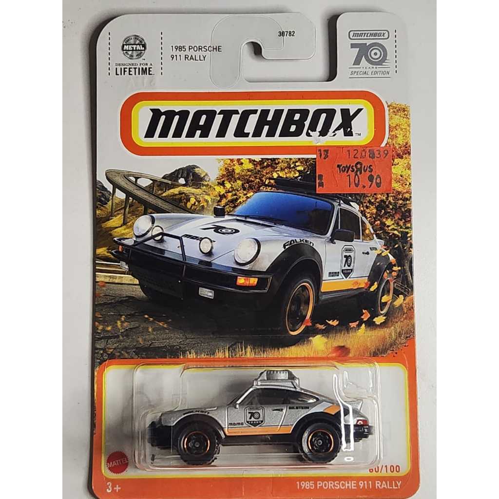 Matchbox 70 Years 1985 Porsche 911 Rally | Shopee Malaysia