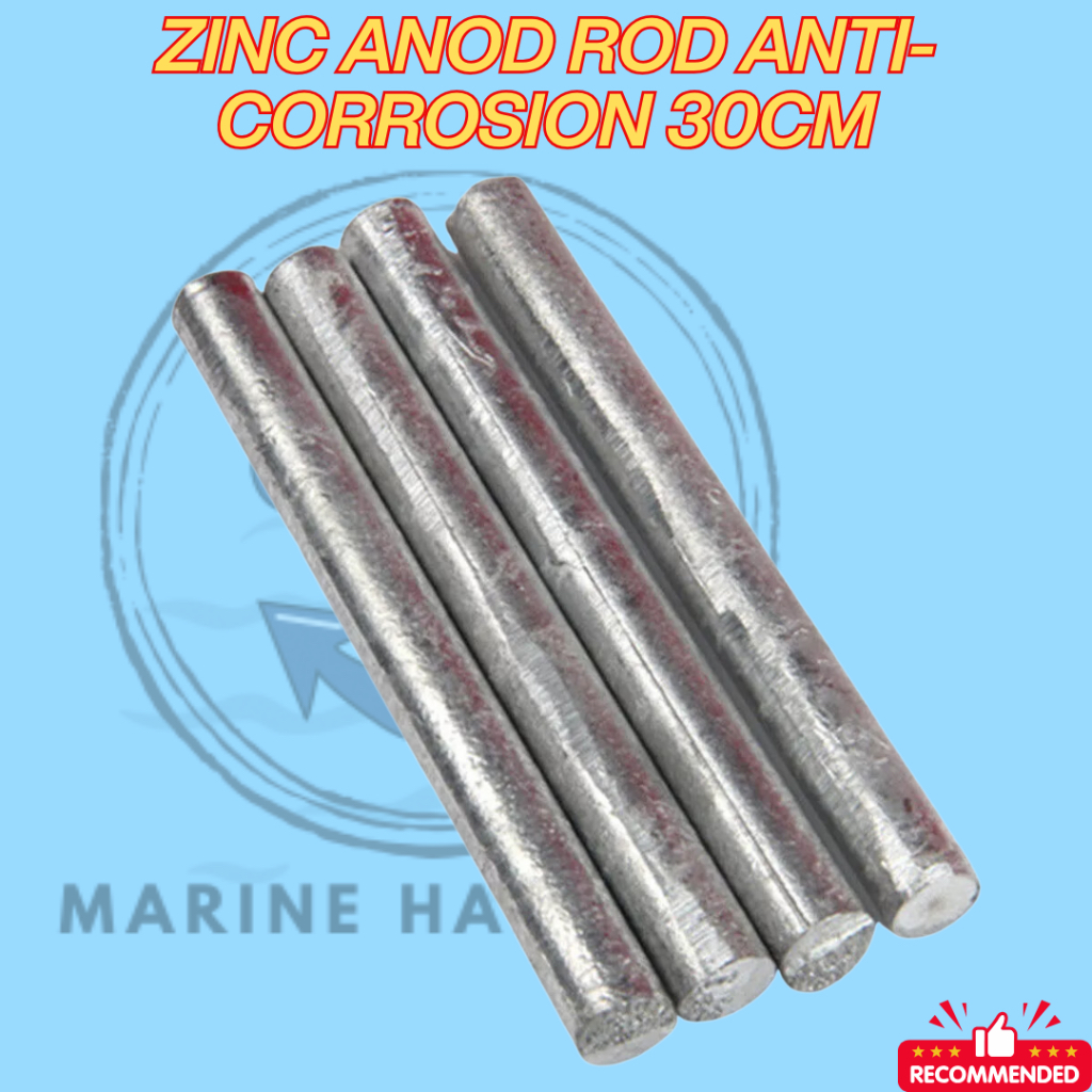 ZINC ANOD ROD ANTI CORROSION 30CM | Shopee Malaysia