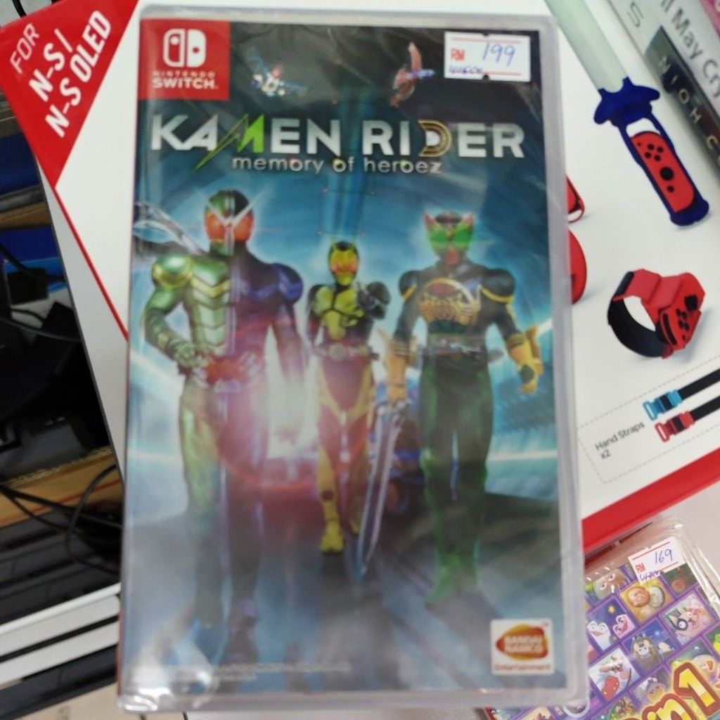 (NewSealed) Kamen Rider Memory Of Heroes Nintendo Switch Game Card ...