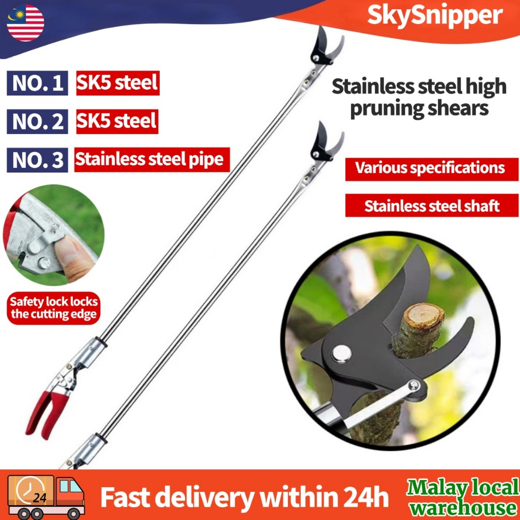 Stainless Steel Shears Pruning Fruit Picking SkySnipper Pole Saw High ...