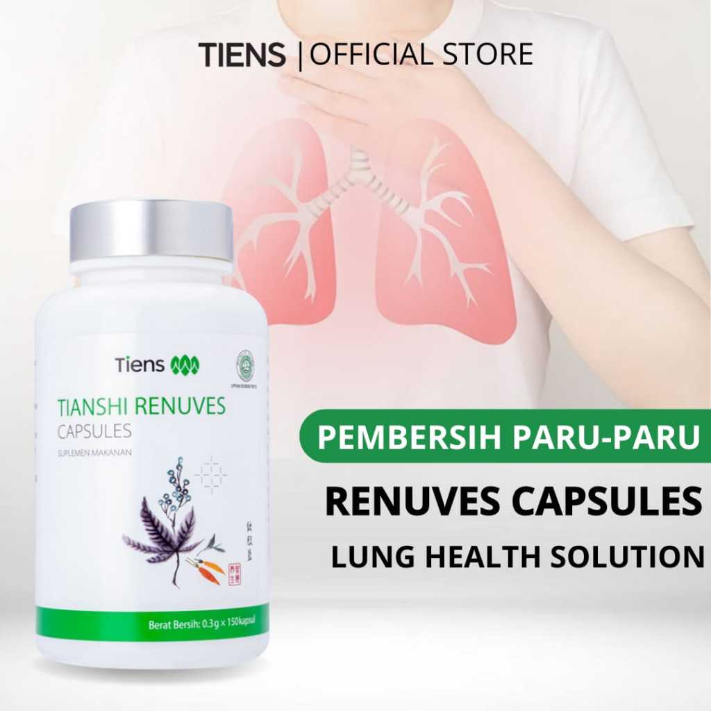 Pembersih Paru-paru Detoxification Renuves Capsule supplement Kesihatan ...