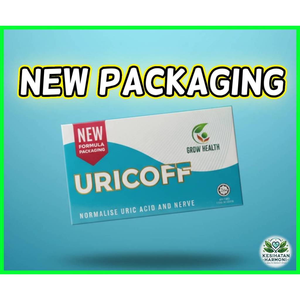 URICOFF: [ORIGINAL NEW FORMULA] Penawar Mujarab untuk Gout (10 Sachets ...