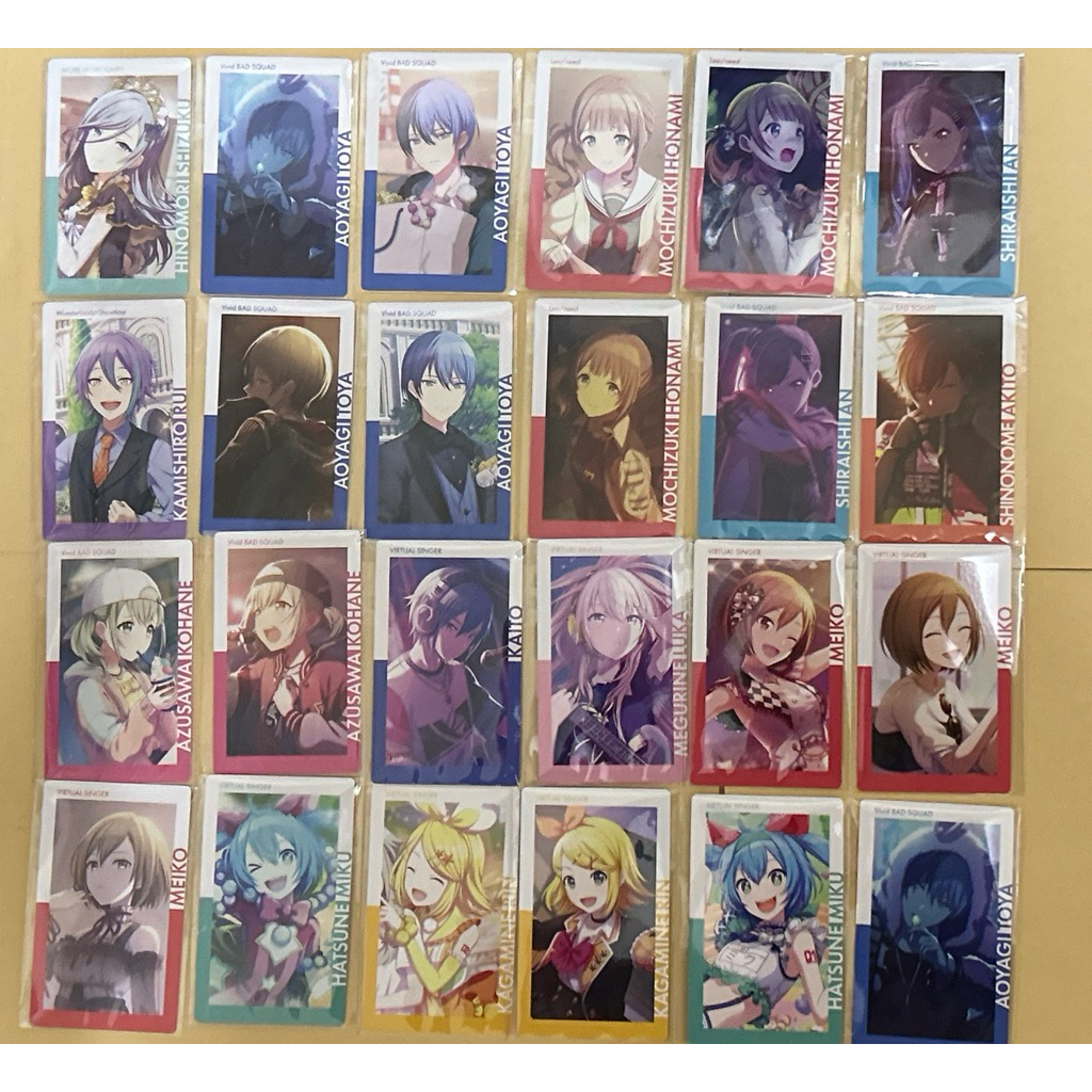 Project Sekai Cute Cards Shopee Malaysia