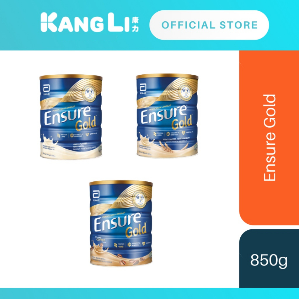 1 X Abbott Ensure Gold 800g Vanilla Flavour Milk Honduras