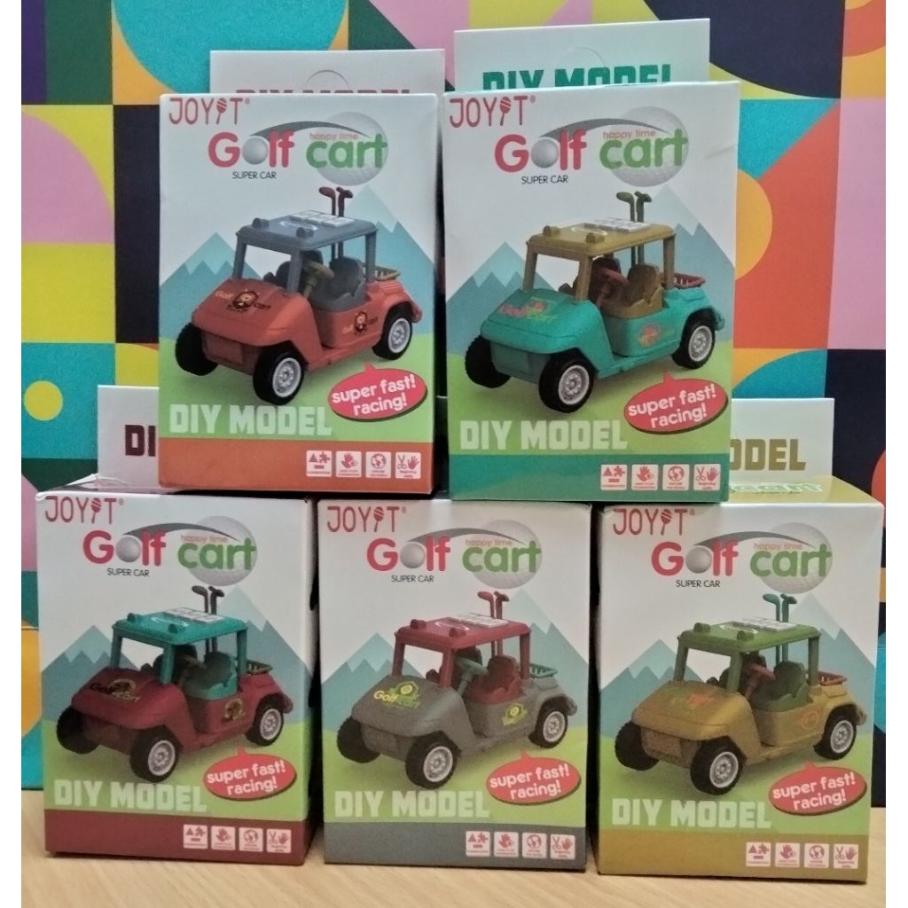 JOY IT Golf Cart SUPER CAR DIY MODEL | Shopee Malaysia