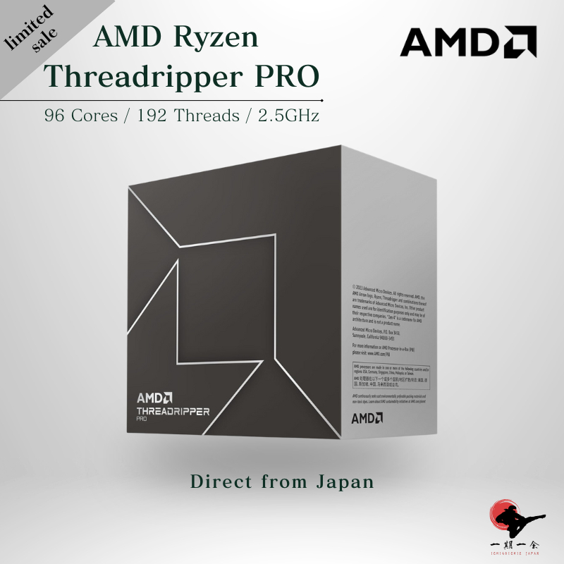 AMD Ryzen Threadripper PRO 7995WX 2.5GHz 96 cores 482MB 350W | Shopee ...