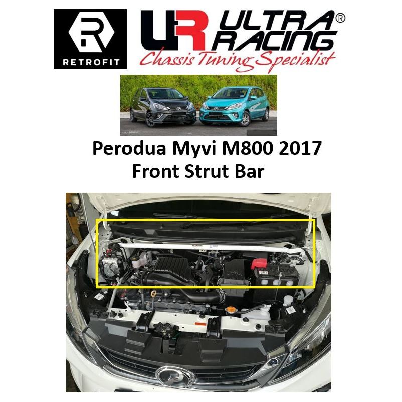 Perodua Myvi M800 1.3 1.5 2017 2018 Front Strut Tower Bar 2 Points ...
