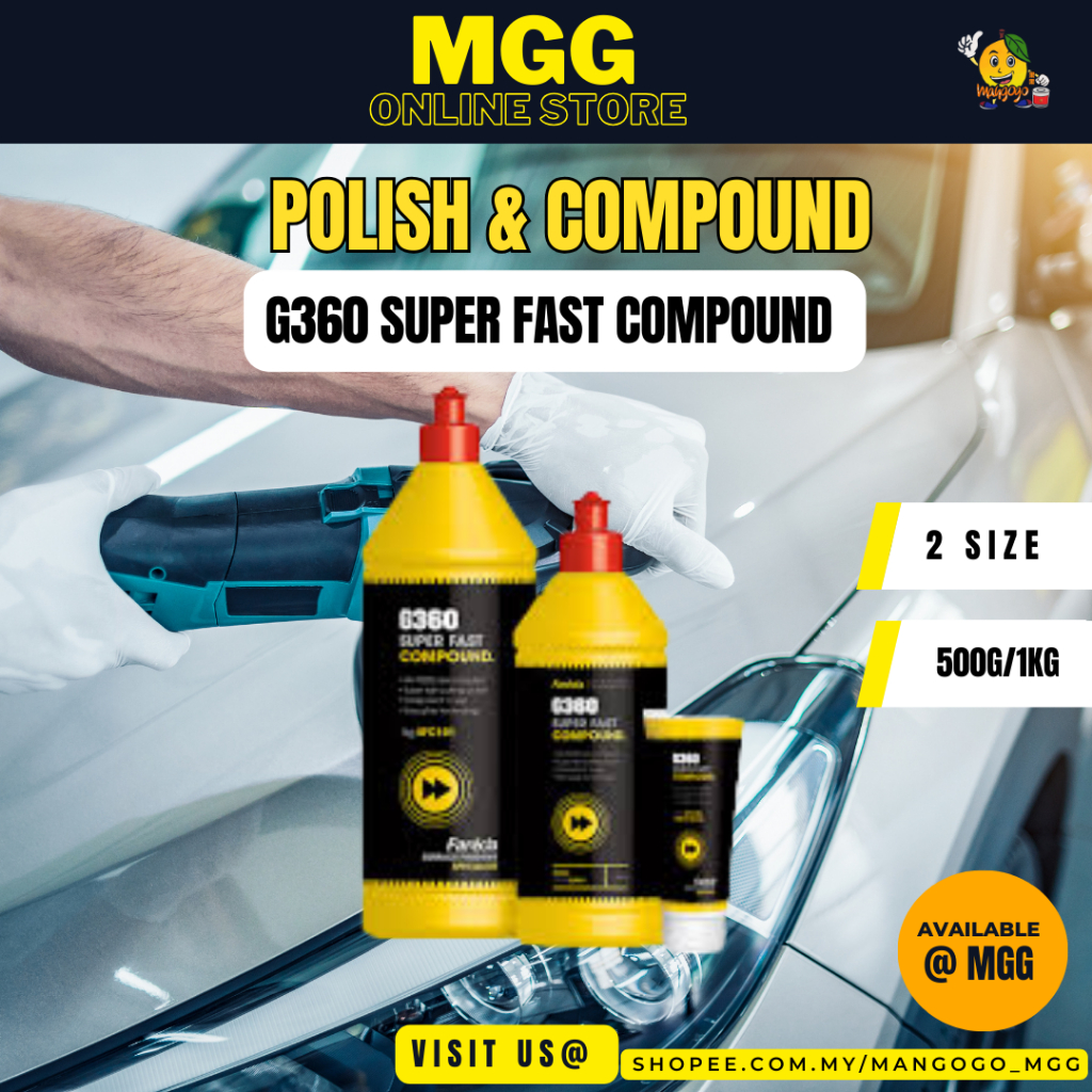 [MGG] FARECLA G360 Super Fast Compound Kereta Compound Polish | Shopee ...