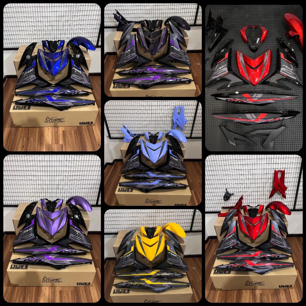 COVER SET Y15 V1 / V2 EXCITER RC SERIES | Shopee Malaysia