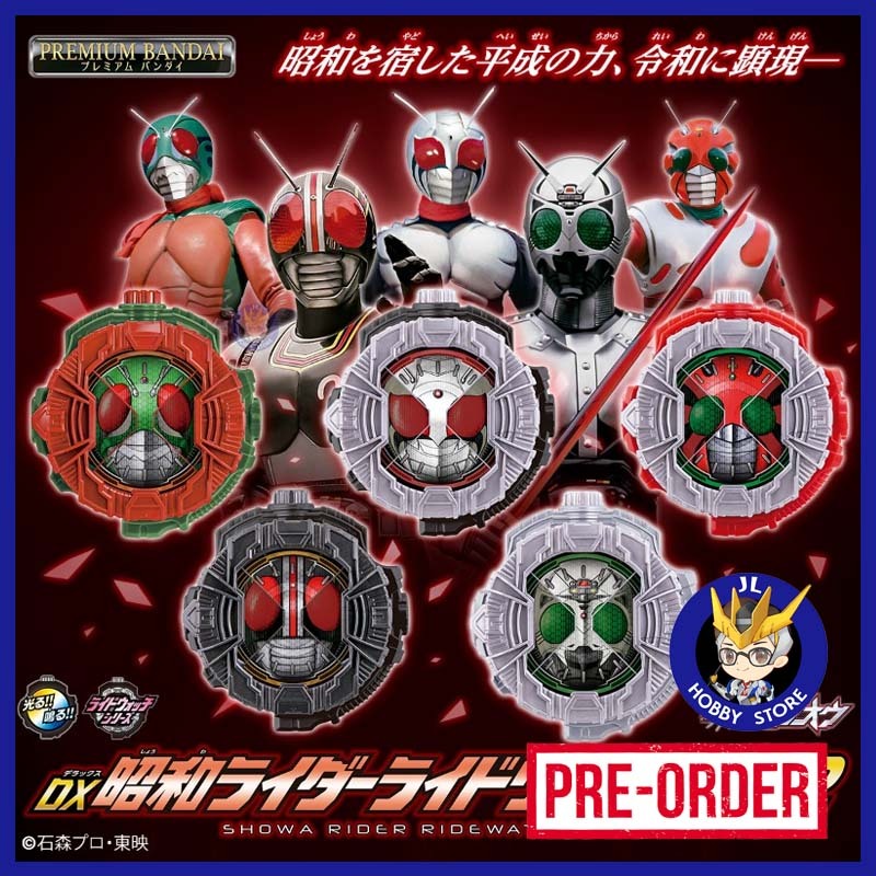 [P-MARCH 2026] P-BANDAI DX Showa Rider Ridewatch Set 2 Kamen Rider Zi-O ...