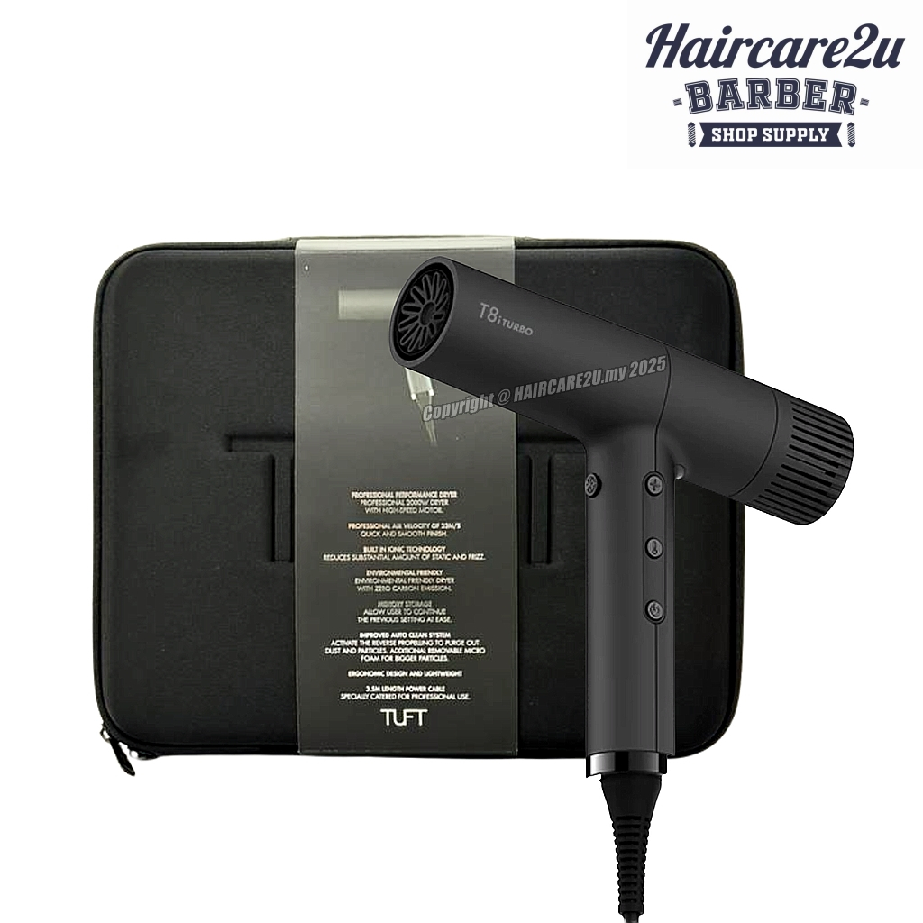 TUFT Pro T8i Turbo Digital Compact BLDC Hair Dryer (2000W) | Shopee ...