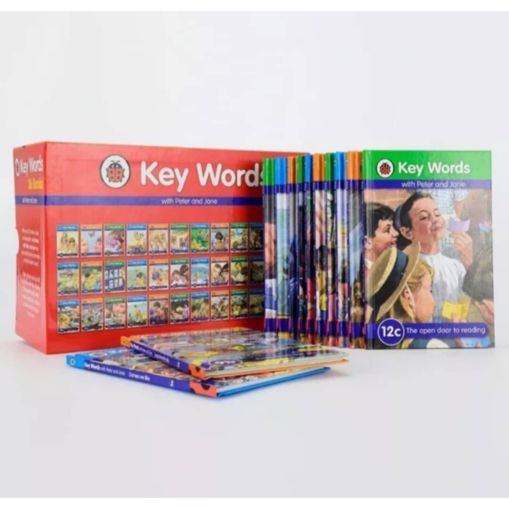 Premium Size] Key Words Peter and Jane 36 books Box Set 英文原版