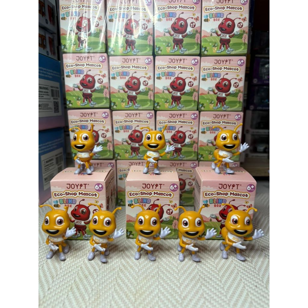 ECO SHOP MASKOT BLIND BOX - 1 PCS SEMUT KUNING | Shopee Malaysia