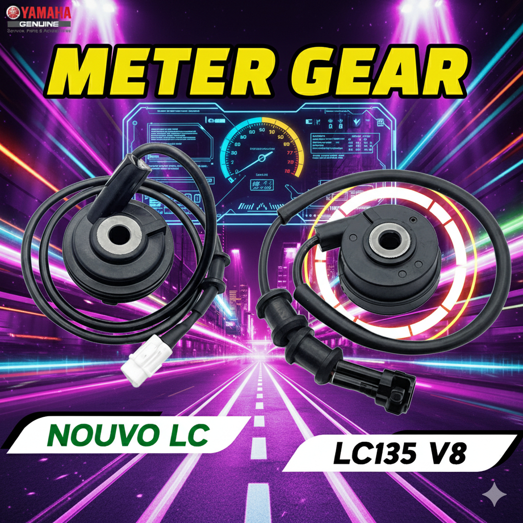 METER GEAR SPEEDOMETER GEAR SENSOR ASSY YAMAHA NOUVO LC NOUVO LC AT135 ...