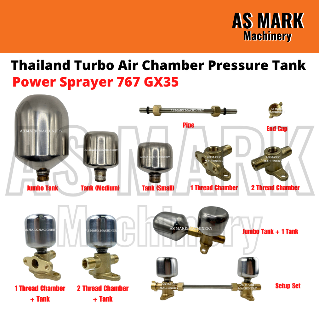 Koshi Thailand Turbo Air Chamber Pressure Tank Jumbo Tank Tabung Angin ...
