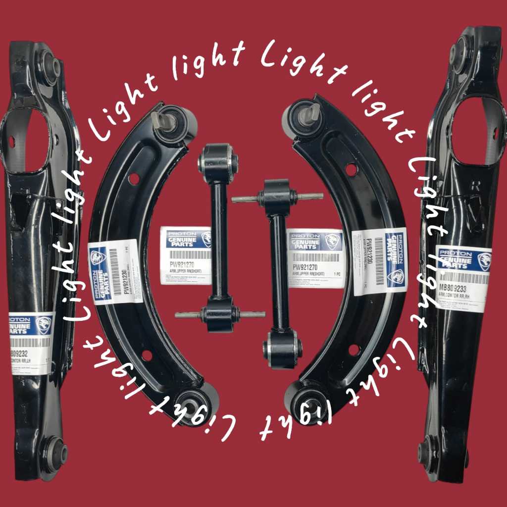 REAR SUSPENSION ARM SET-PROTON EXORA,PREVE (6 IN 1 /SET)STABILIZER SET ...