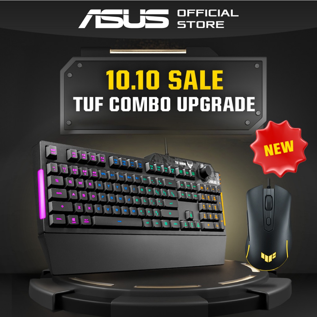 ASUS TUF Gaming Gear Combo TUF Gaming Mouse M3 and TUF Gaming