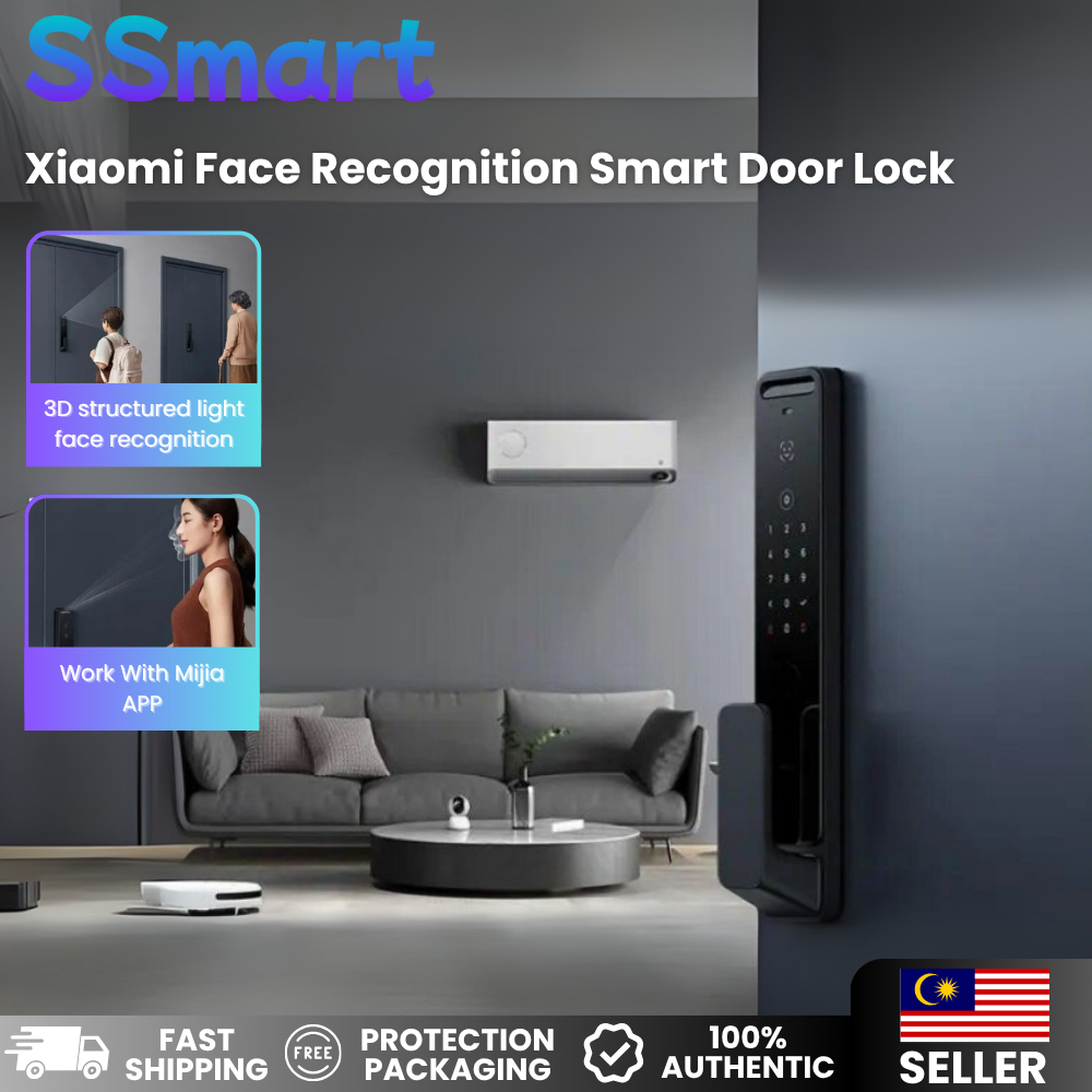 Xiaomi Face Recognition Smart Door Lock V1 / V2 / M30 / 4 Pro3D ...