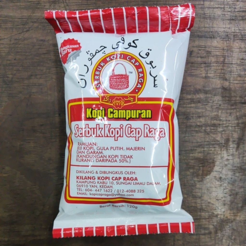 Serbuk Kopi Campuran Cap Raga 120gm | Shopee Malaysia