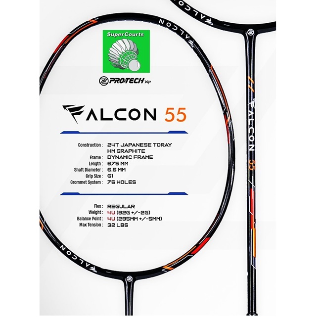 【ORIGINAL】Protech FALCON 55【Frame or Install String 4-knot+ FOC ...