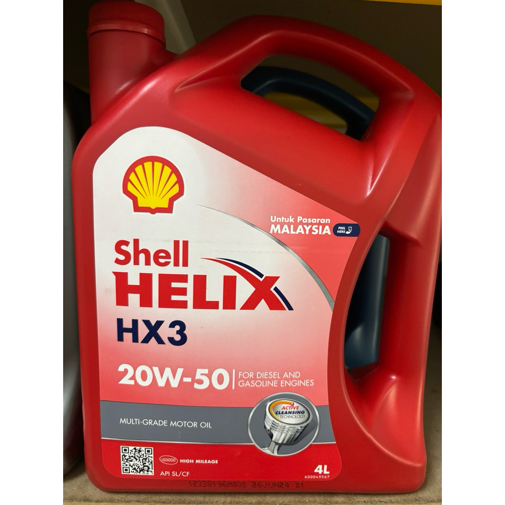 Original Shell Helix Eco 0W20 Engine Oil Fully Synthetic 3.5Liter ...