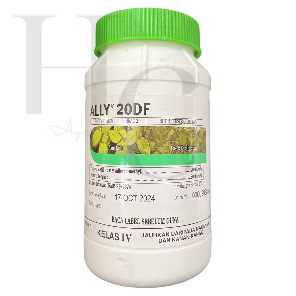 250G RACUN ALLY 20DF/Racun Alai/Racun rumpai metsulfuron-Methyl ...