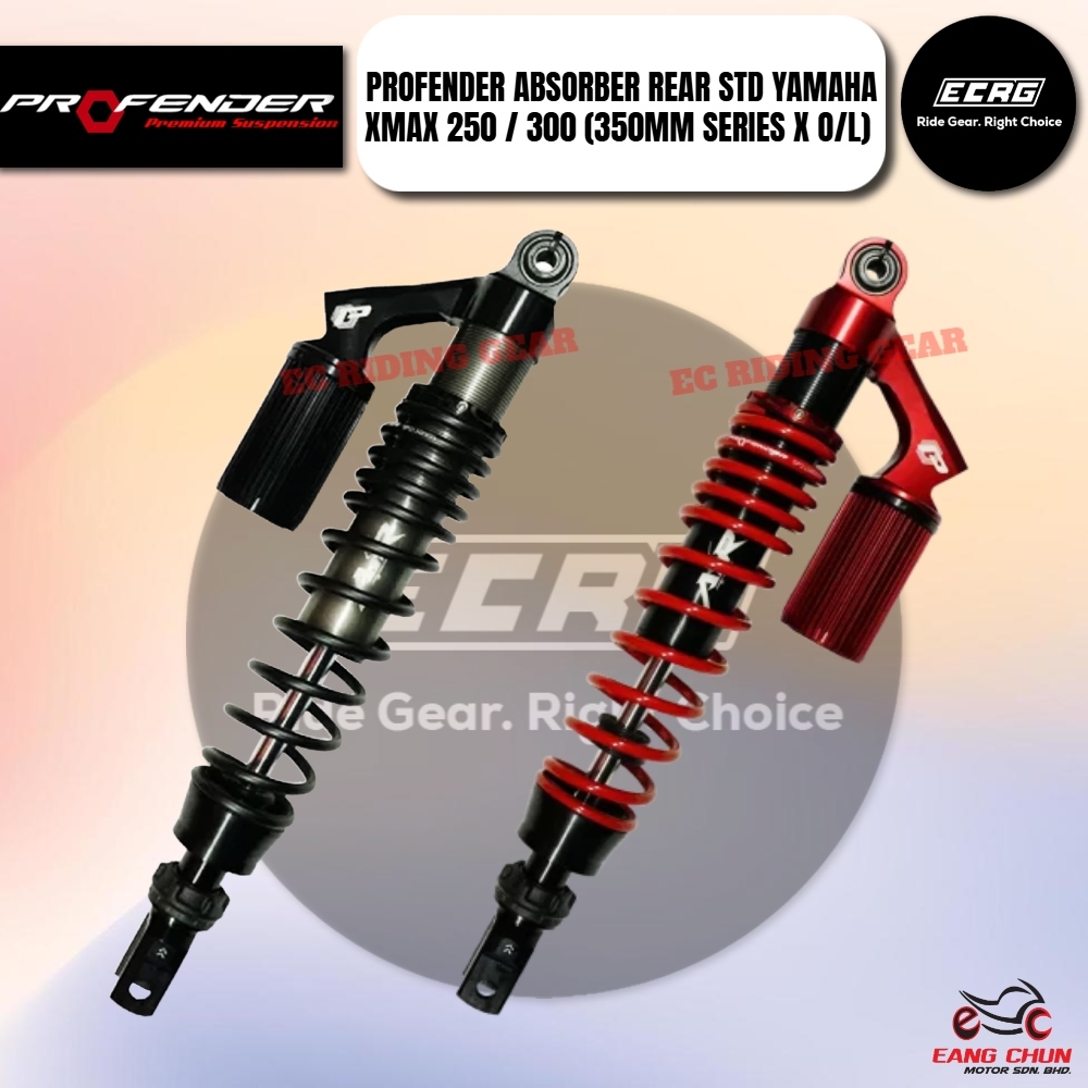 PROFENDER ABSORBER (350MM SERIES X O/L) REAR STD YAMAHA XMAX 250 / 300 ...