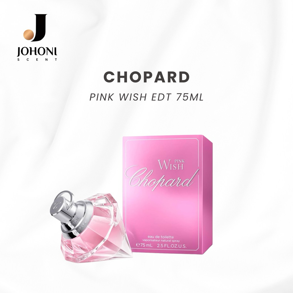 Chopard Pink Wish EDT 75 ml (Women) – Fruity Floral Sweet Perfume ...