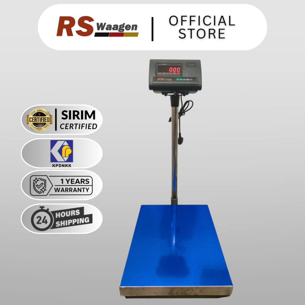 RS Waagen Industrial Digital Weighing Scale -Heavy Duty Platform Scale ...