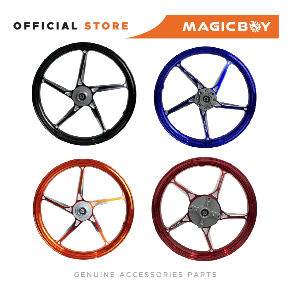 Sport Rim Open Hub CNC 511 (Magic Boy) 160/185*17 RS150 Solid Black ...