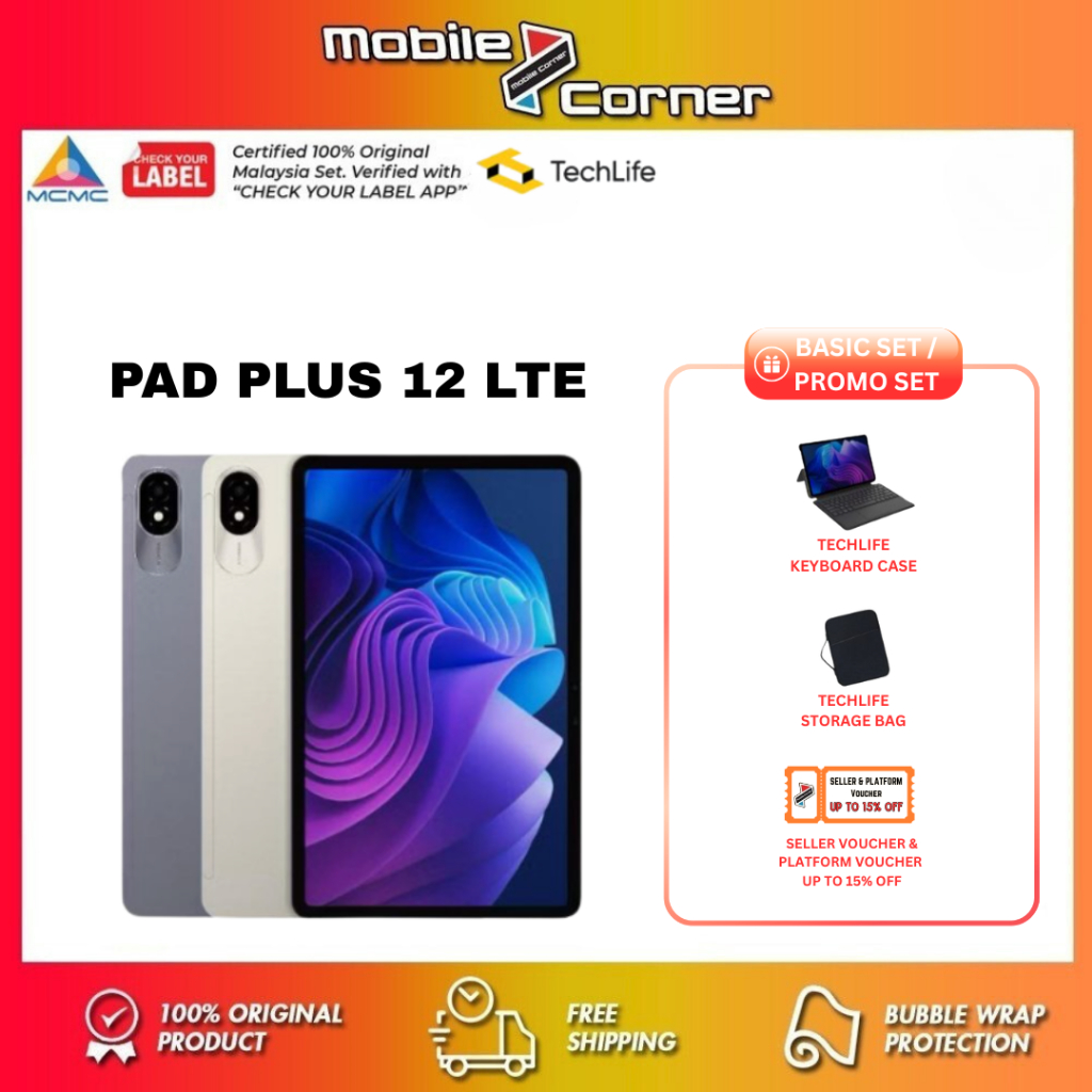 Techlife Pad Plus 12