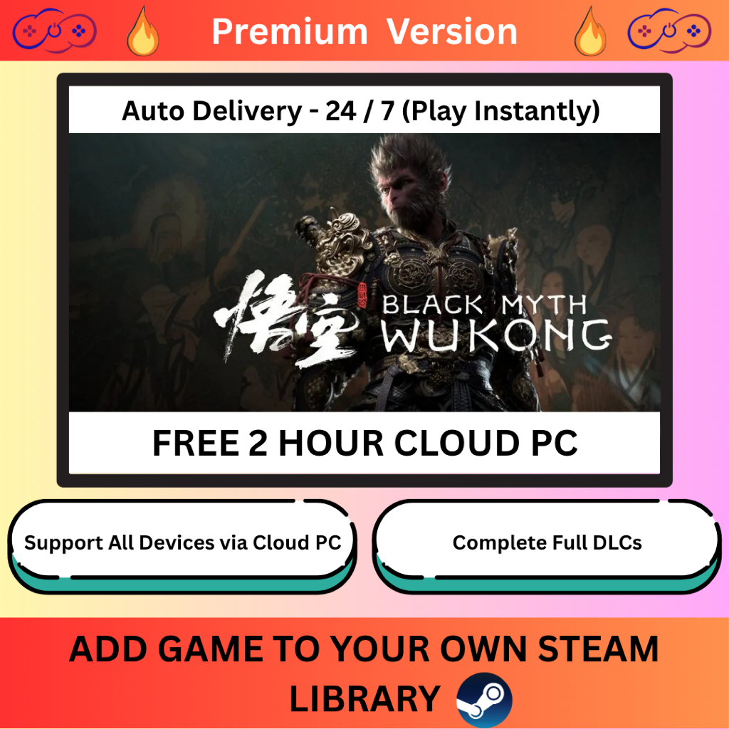 BLACK MYTH: WUKONG (Deluxe Edition | Own Steam Account | Full DLC ...