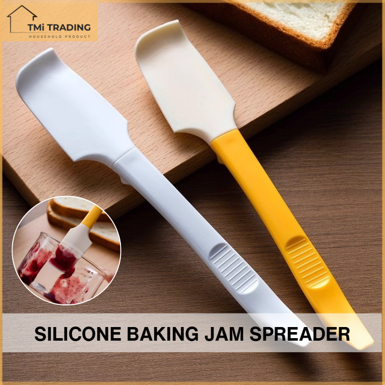 TMi Heat Resistant Silicone Spatula Baking Jam Butter Spreader Non ...