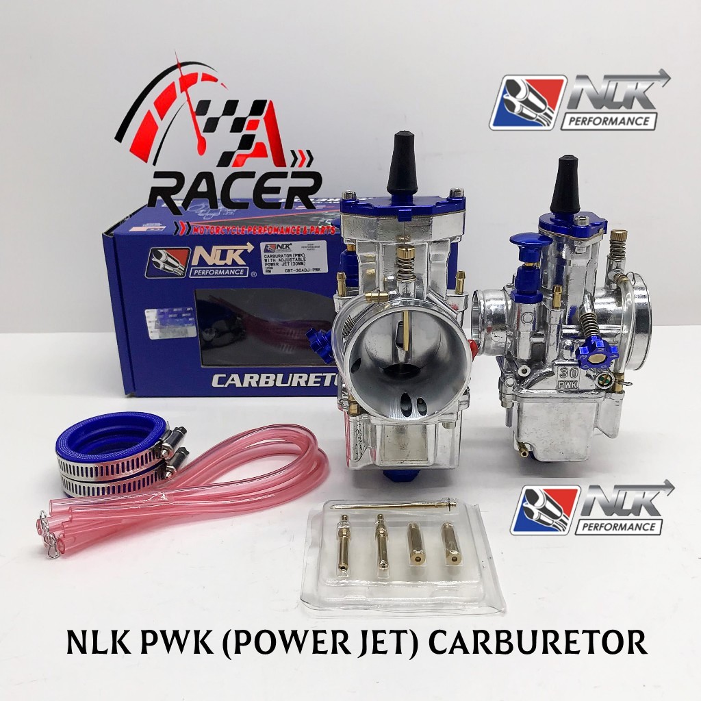 NLK Performance Racing Carburetor PWK (V2) Adjustable Power Jet 30mm ...