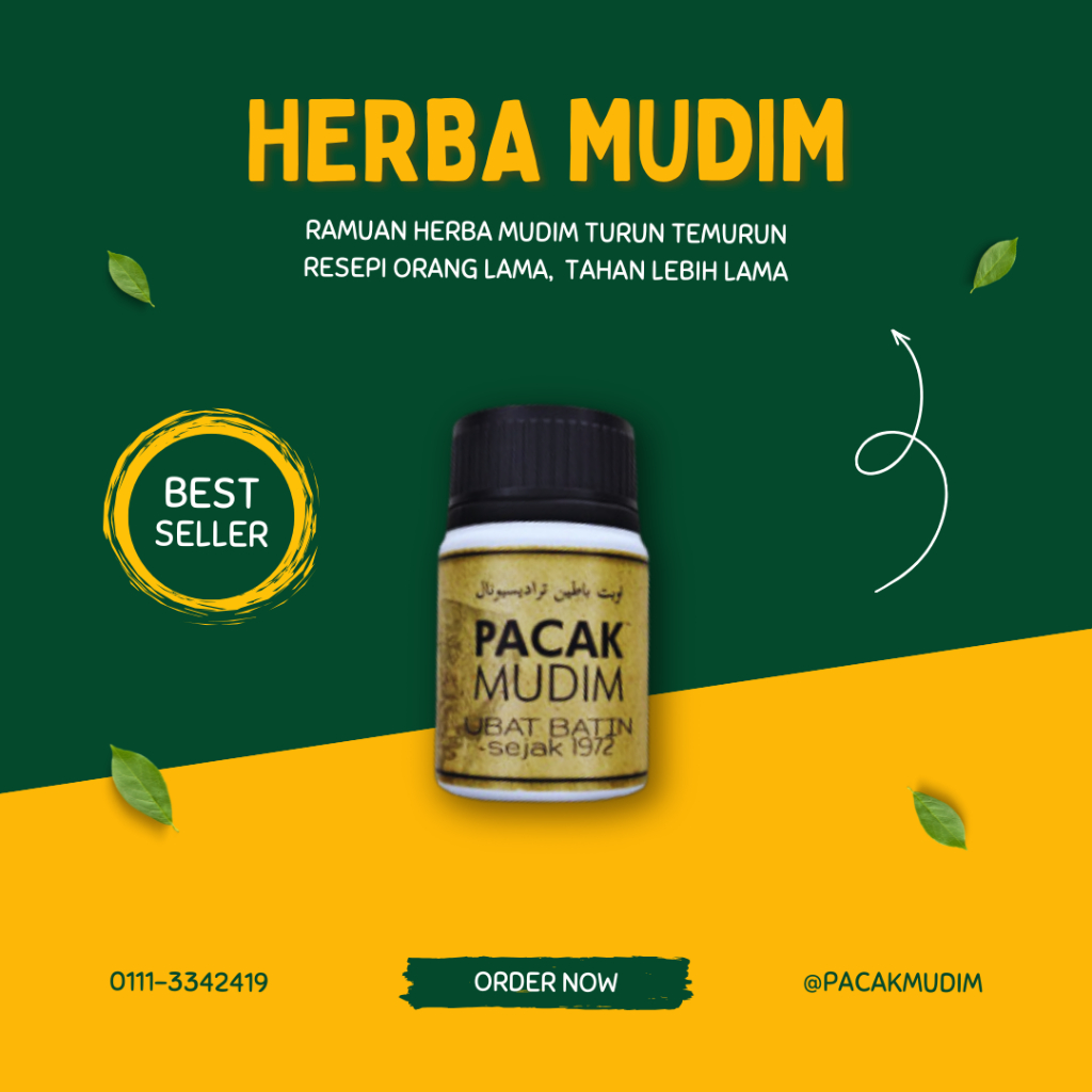 Herba MUDIM Resepi Orang Lama (ORIGINAL) | Shopee Malaysia